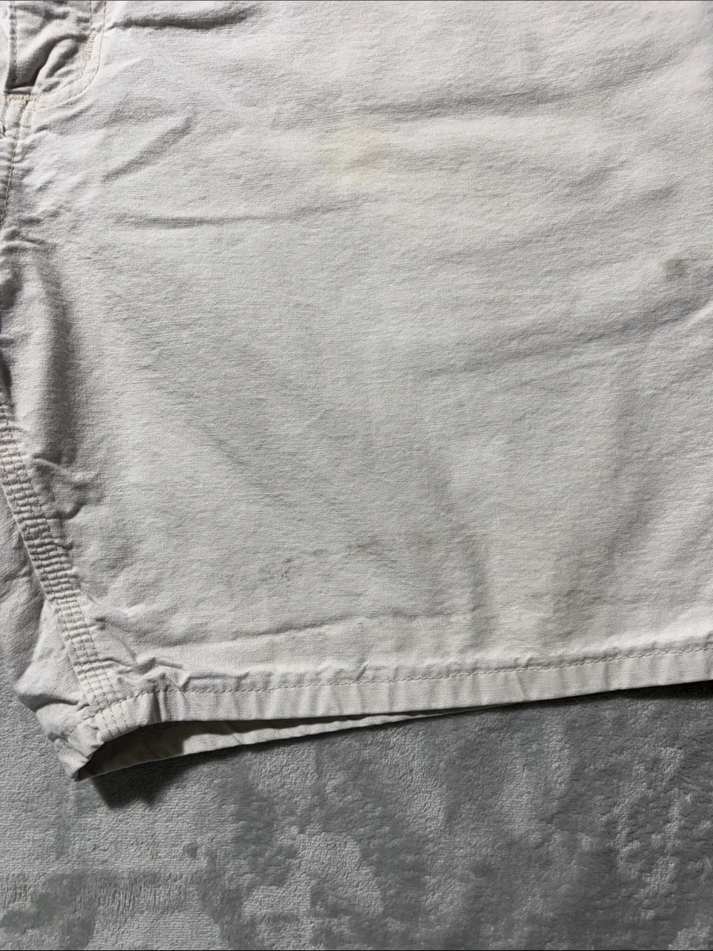 Carhartt Men's Flat Front Shorts - Off White